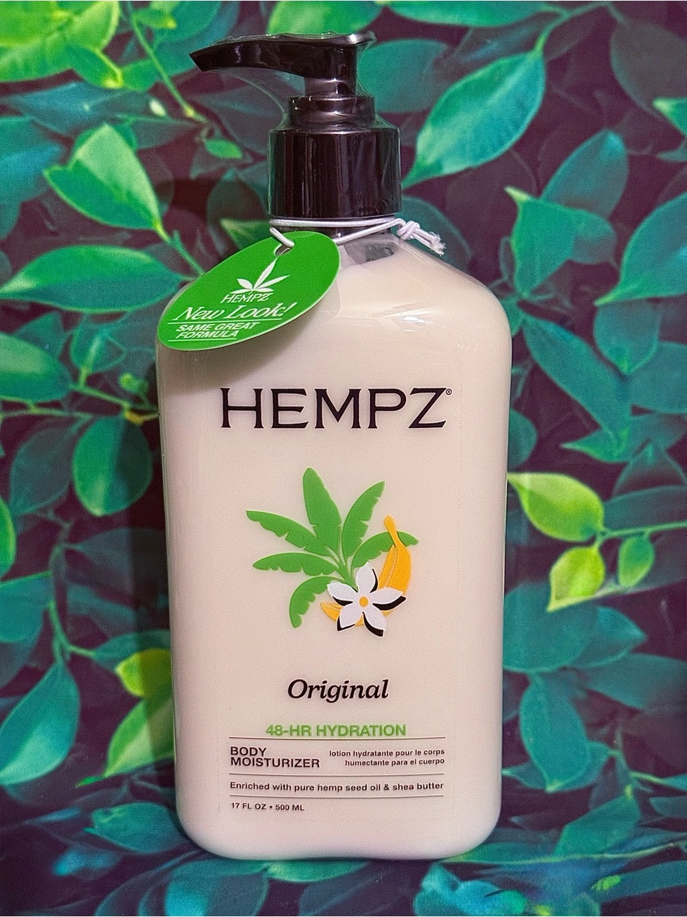 Brand New Look HEMPZ Original Body Moisturizer 17oz